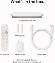 TV Streamer 4K – Fast Streaming Entertainment on Your TV with Voice Search Remot