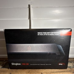 Slingbox PRO-HD Media Streamer HDTV Ethernet USB – No Power Cord UNTESTED