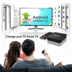 Android 7.1 Smart TV BOX S905W Quad-Core 2GB+16GB Wi-Fi Support 4K Media Player