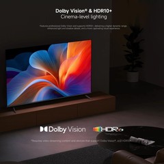 4K Streaming Media Player, Google TV, Dolby Vision, HDR10+, Dual Band Wi-Fi 6, V
