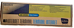 Sony 1998 Vintage Webtv Plus INT-W200 Internet Terminal New in Box