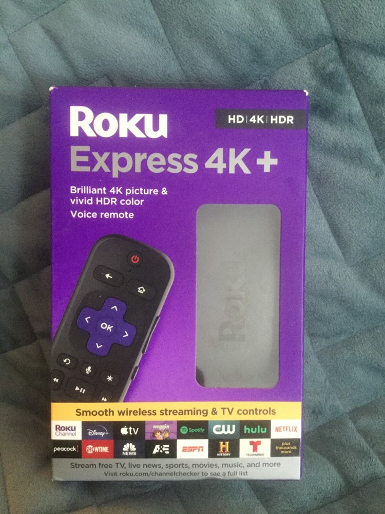 ROKU EXPRESS 4K+ GRAY – BRAND NEW IN BOX