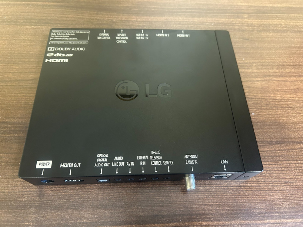 LG STB-5500-UA Satellite Receiver Power Cord Included 2160P – MPEG – 4K Uhdtv