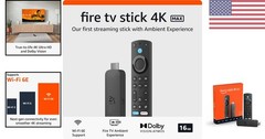 Elevate Your Home Theater: 4K Max Streaming Stick with Dolby Atmos & Art Display