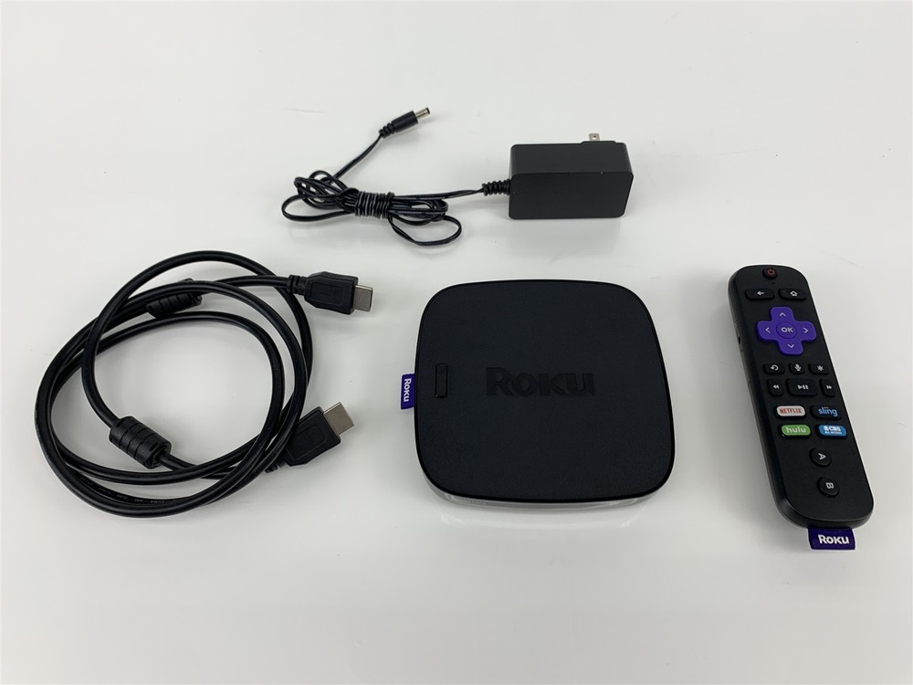 Roku 4670X Ultra 4K Streaming Media Player, Remote, HDMI Cable and Power Supply