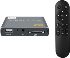 4K Digital Media Player, TV MP4 Video Player with HDMI/AV Output, Digital Sig…