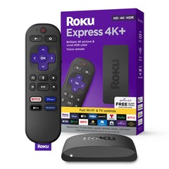 Roku Express 4K+ Media Streaming Player