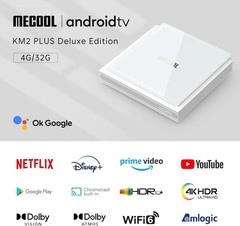 MeCool KM2 Plus Deluxe TV Box – 4 GB RAM & 32 GB ROM