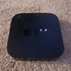Apple TV Digital HD Media Streamer Black HDMI Ethernet Optical