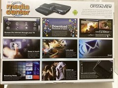 Crystalview 72-4930 Google Android Smart TV Home Media Center Brand New 8E