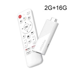 TV Stick H96 MAX H313 Wifi6 Android 14 BT5.0 Quad Core 4K Home Media Player Voic