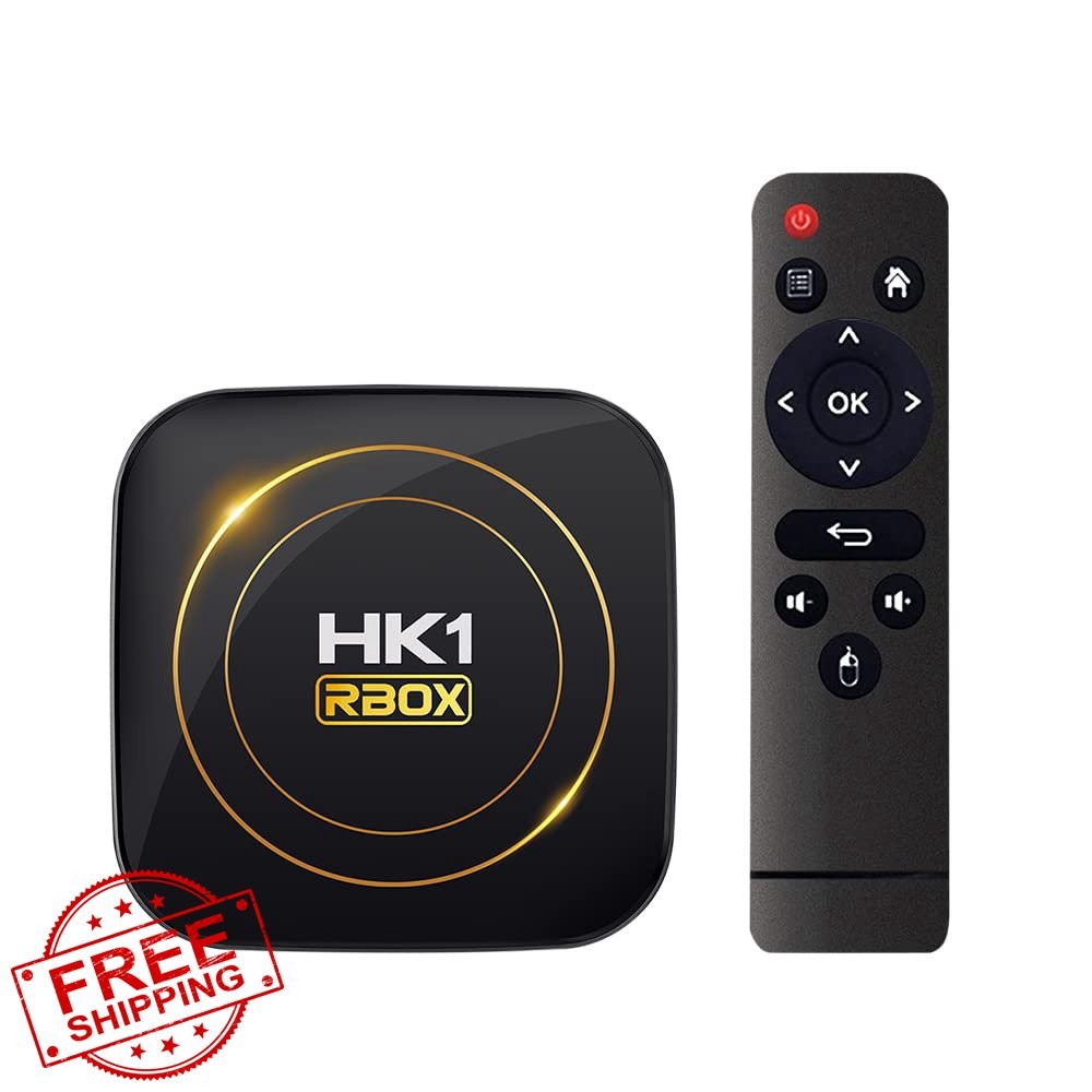 HK1 Android 12 TV Box 4GB/32GB 8K WiFi6 Bluetooth H618 Quad-Core