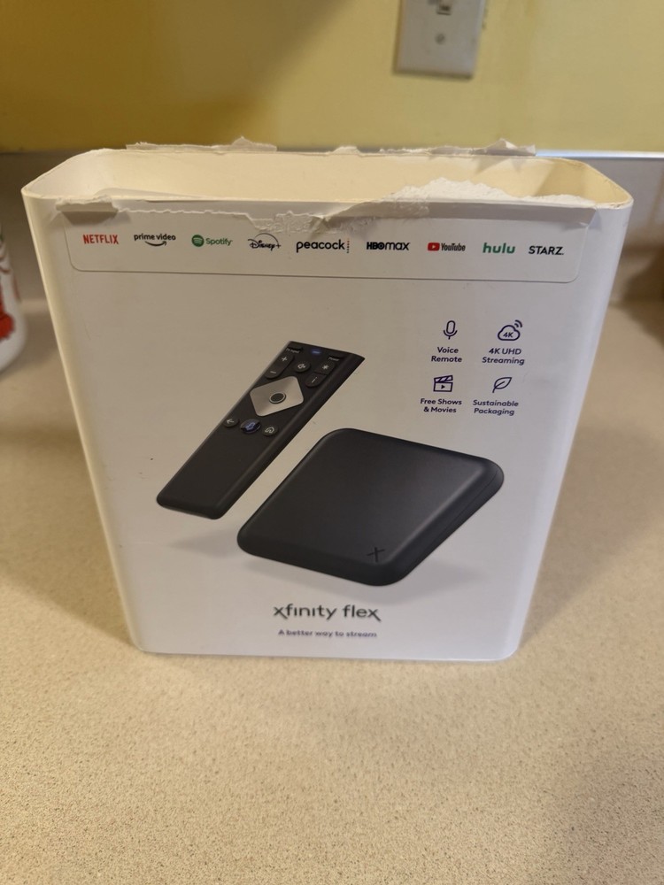 Xfinity Flex – 4K Streaming TV Box with Voice Remote *Missing HDMI*
