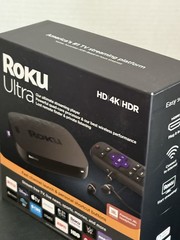 New Roku Ultra Streaming Media Player 4K/HD/HDR with Premium JBL Headphones