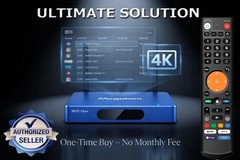 4K Streaming Video Device | Fast WiFi 6 | Voice Remote | 4GB 128GB Media Box