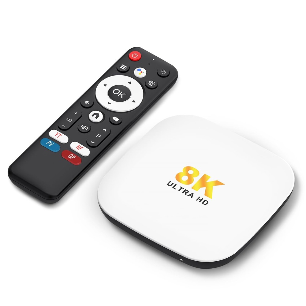 Android 14 TV Box 2026 LEFFOT M2 Plus 4K UHD HDR10 Streaming Media Player wit…