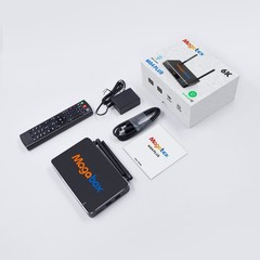 New 2025 Magabox MG4 6k UHD Media Box 4GB + 64GB Voice Command Remote