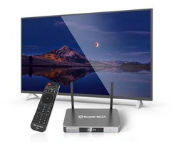 NEW 2025 Model GRAY SuperBox S6 ULTRA Keyboard remote BlueTooth-box free apps