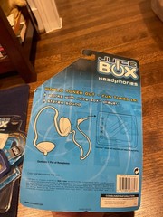 Juice Box Media Player with headphones and car adapter jack