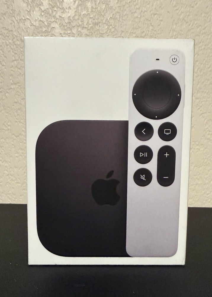 BOX ONLY Apple TV 4K 64GB Wi-Fi Media Streamer 3rd Gen