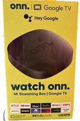 Onn Google TV 4K Streaming Box 4K UHD resolution
