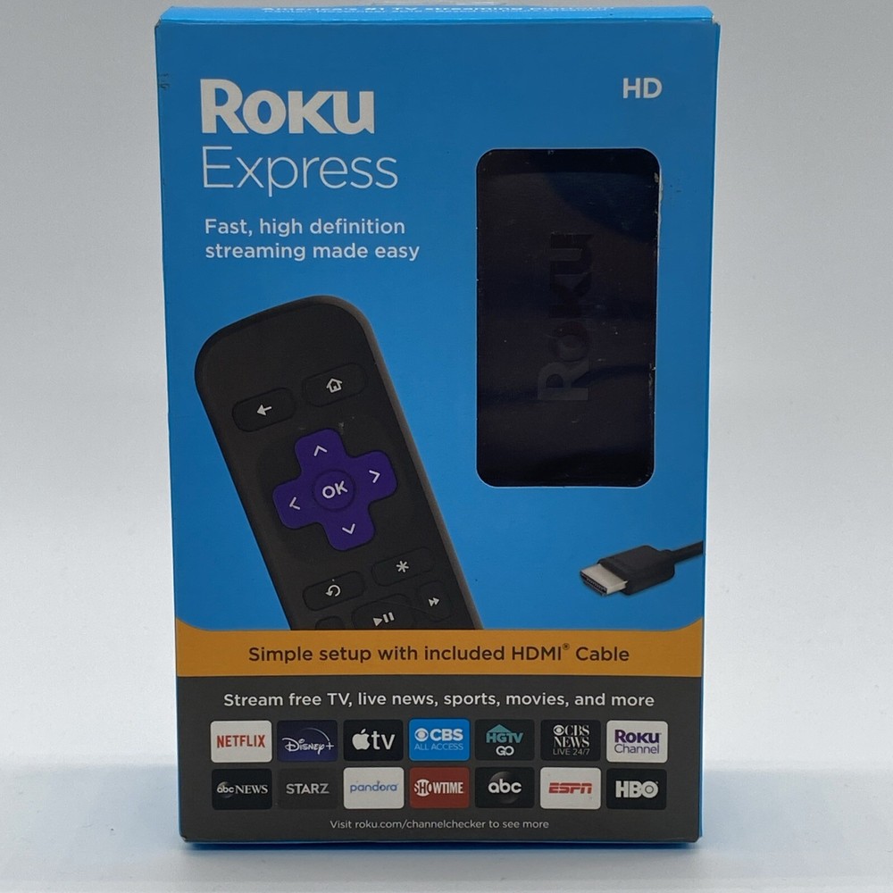 Roku Express Streaming Media Player 3930R NEW / Sealed box