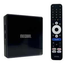 Android TV Box 14.0, Amlogic S905X5M, 2GB RAM, 32GB ROM, WiFi 6, 4K HDR, Bluetoo