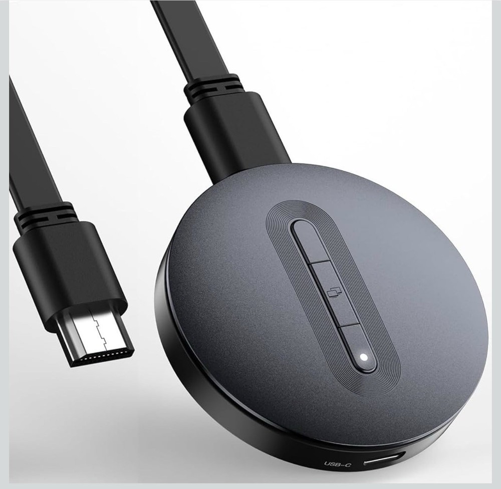 Wireless HDMI Display Dongle Adapter Miracast AirPlay DLNA 1080P Black
