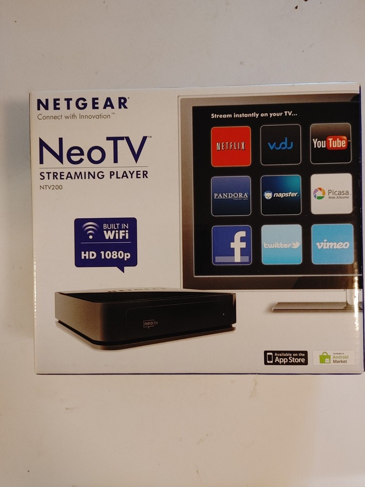 Netgear Neotv NTV200 Network Audio/Video Streaming Player