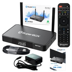 SuperBox S6 Pro 24/7 Lifetime Support – Authorized Distributor – Free Shipping