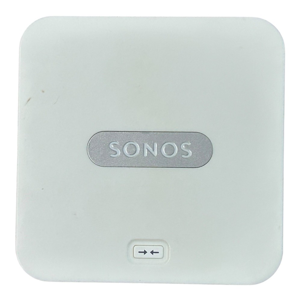 Sonos Bridge Wireless HiFi System White w/ OEM Power Supply Cable Tested Working