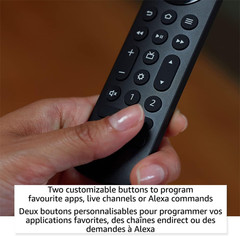 Fire TV Alexa Voice Remote Pro (Newest Model), Includes Remote Finder, TV Contro