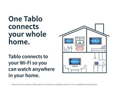 Tablo – 4th Gen, 2-Tuner, 128GB Over-The-Air DVR & Streaming Player – White