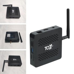 Quad Core Amlogic S905X4 Android 11.0 4GB+32GB Smart TV Box 2.4G 5G 1000M TOX3