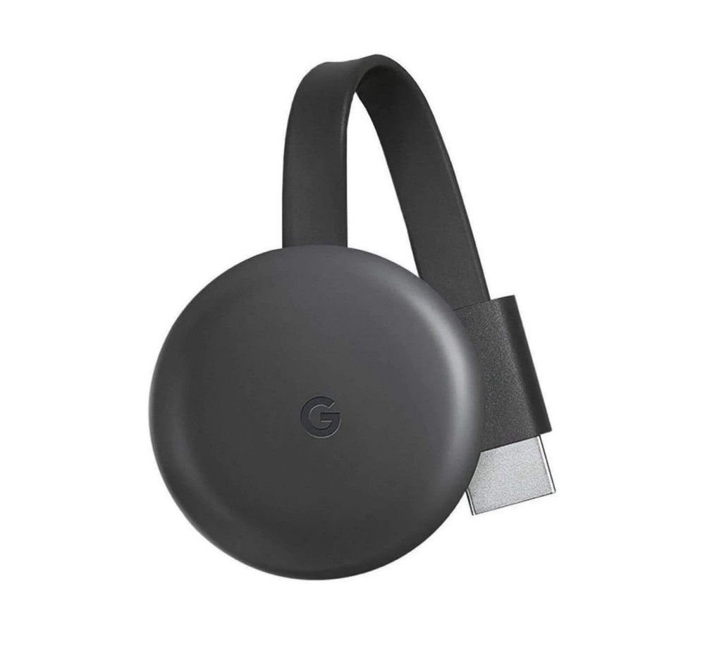 Google Chromecast (3rd Generation) Media Streamer (Charcoal)