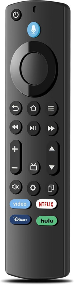 Replacement TV Remote for Amazon Fire Stick (4K, 4K Max, Lite), Firestick HD, TV