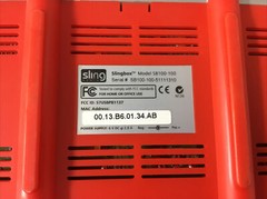 Slingbox – Sling Media Streamer Model SB100-100 -Cables Not Included-Sold AS-IS