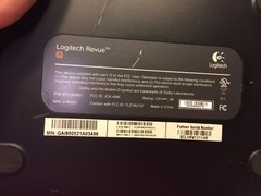 Logitech Revue Digital HD Google TV Media Streamer 870-000001 D-R0001