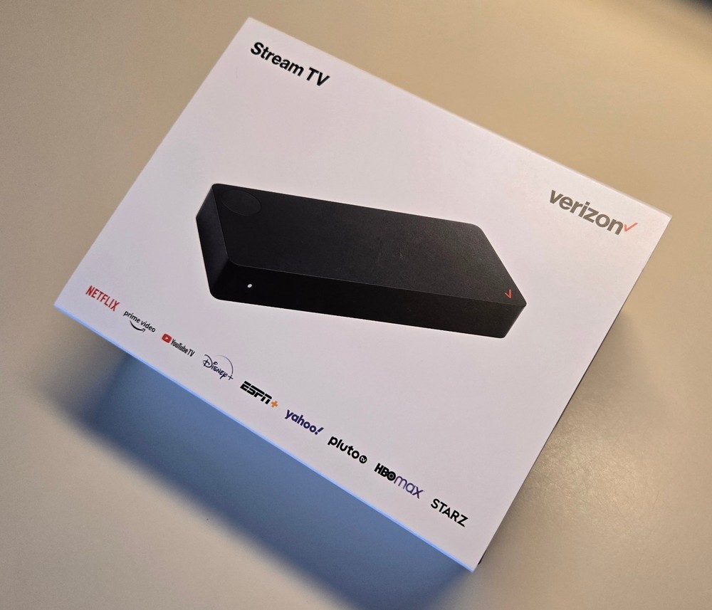 Verizon Stream TV Device (ASK-STI6220) 4K Black NEW
