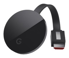 Google Chromecast Ultra 4K Digital Media Streamer – Black (GA3A00403A14)