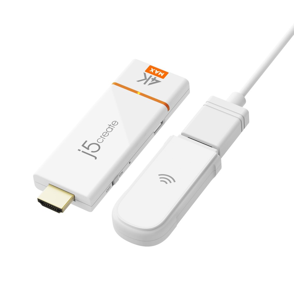 ScreenCast 4K Max Wireless Display Adapter with Enhanced Antenna, Streaming V…