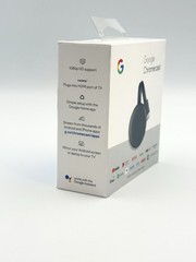 Google Chromecast (3rd Generation) Media Streamer (Charcoal)