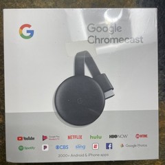 *NEW SEALED* Google Chromecast 3rd Generation Gen GA00439-US Streaming Player