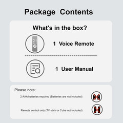 Replacement TV Remote for Amazon Fire Stick (4K, 4K Max, Lite), Firestick HD, TV