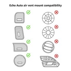 Echo Auto (1st gen) – Hands-free Alexa in your car with phone Black