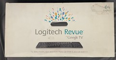 Logitech Revue With Google TV Digital HD Media Streamer W K700 Wireless Keyboard