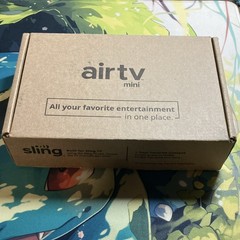 Sling AirTV Mini Streaming Dongle Black HDMI Google Assistant with Remote