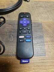 Roku Express 3930X HD Media Streamer Remote Cables w/ Batteries