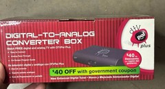 New Open Box DTV PAL Plus Receiver Digital Analog Converter Enhanced Tun