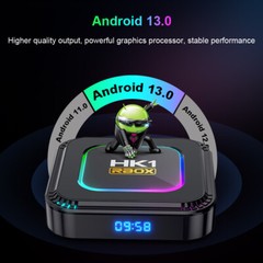 Android 13 TV Box 4GB RAM 128GB ROM RK3528 Support Wifi6 Full HD 8K 100M HK1 K8